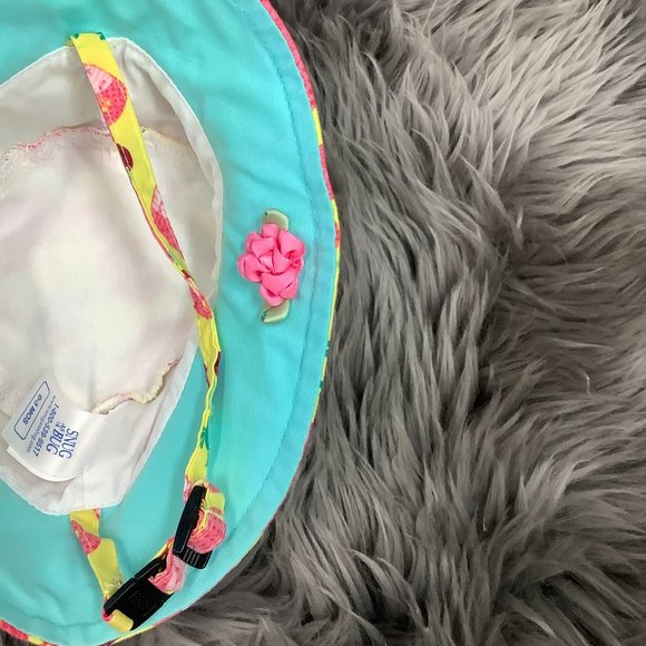 Snug As A Bug | Kid's Apple Orchard Summer Hat | Yellow | Various Sizes - Picture 4 of 4